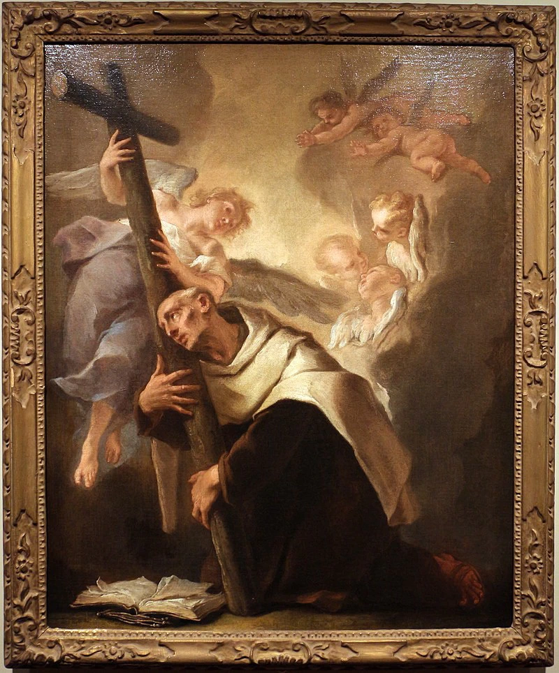 San Domenico con angelo e croce - Museo del Settecento Veneziano